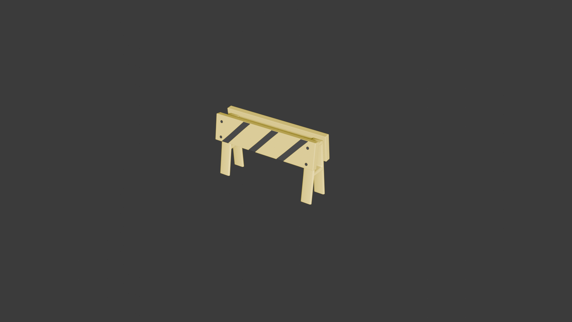 Low Poly Barricade