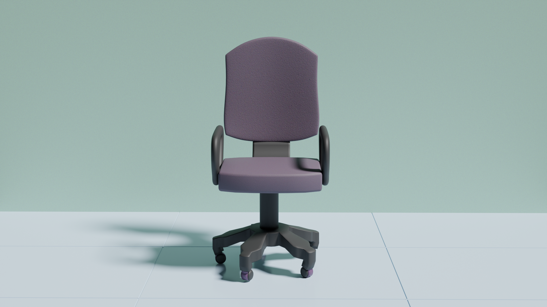 Low-poly Office Chair